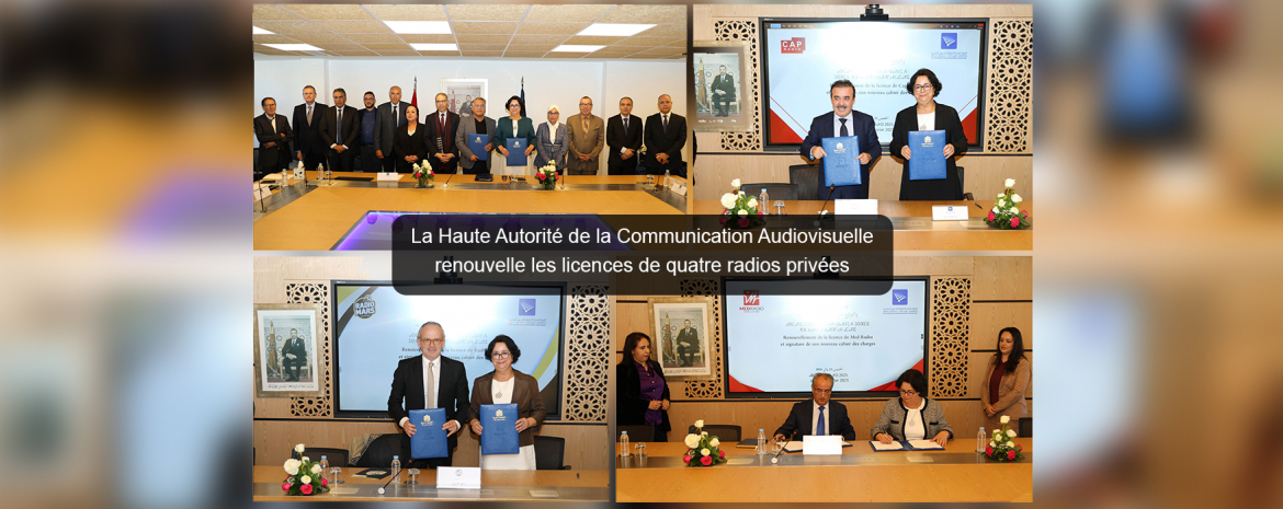 La Haute Autorité de la Communication Audiovisuelle renouvelle les licences de quatre radios privées