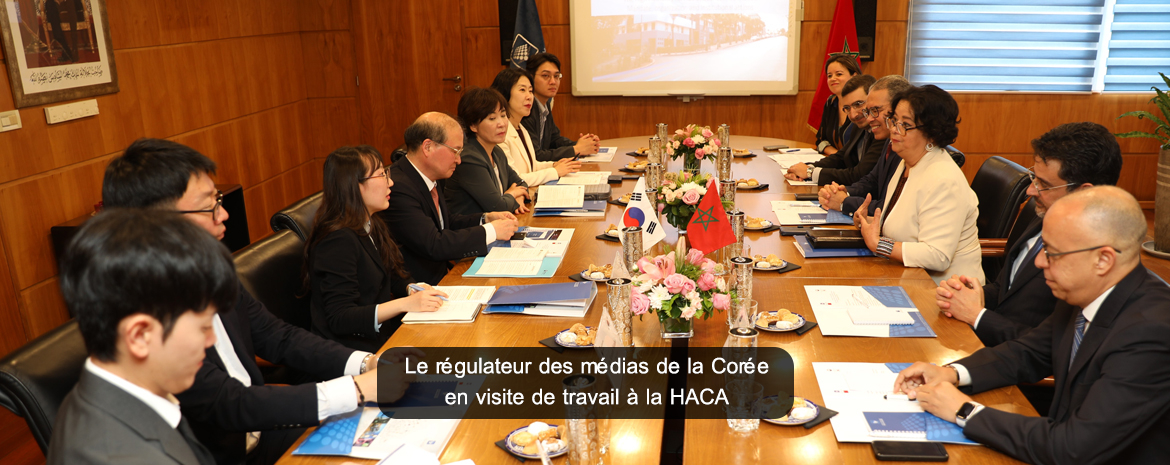 Le régulateur des médias de la Corée en visite de travail à la HACA