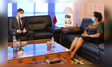 رئيسة الهيأة العليا للاتصال السمعي البصري تجري محادثات مع سفير بلغاريا بالمغرب