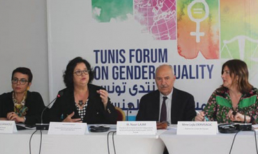 Mme Akharbach met en exergue à Tunis l’action de la HACA en matière de promotion de la culture de la non-violence contre les femmes
