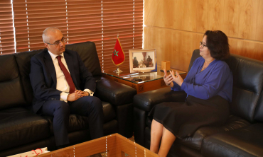 رئيسة الهيأة العليا للاتصال السمعي البصري تجري محادثات مع سفير تركيا بالمغرب