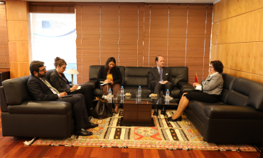 La Présidente de la HACA s’entretient avec l'Ambassadeur de France au Maroc