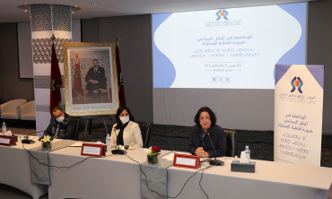 Colloque International organisé par le CNDH sur la parité dans le champ politique Mme Akharbach met en exergue la portée démocratique de la juste représentation des femmes dans l’espace public médiatique