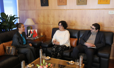 الهيأة العليا تستقبل السيدة جمانة سليمان علي غنيمات سفيرة المملكة الأردنية الهاشمية بالمغرب