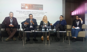 مداخلة السيد ناجي في المنتدى الدولي الأول للصحافة المنعقد بتونس حول مسألة: 