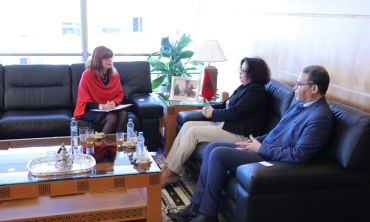 La Présidente de la HACA s’entretient avec l'Ambassadeur d'Australie au Maroc, Mme Berenice Owen-Jones