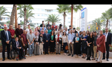 Les étudiants du master Métiers et Pratiques Médias de l’université Ibn Zohr à Agadir en visite d’information à la HACA 