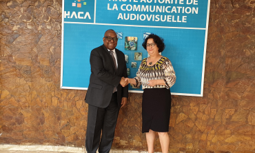 Le renforcement de l’expertise des régulateurs-médias en matière de monitoring du pluralisme et de promotion des standards professionnels au centre des consultations bilatérales entre la Présidente de la HACA et son homologue ivoirien tenues à Abidjan les
