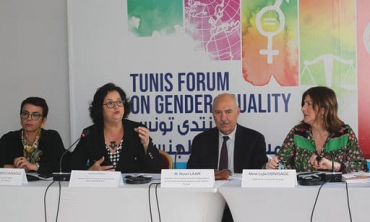 السيدة أخرباش تبرز بتونس عمل الهيأة العليا للاتصال السمعي البصري في مجال النهوض بثقافة اللاعنف ضد النساء