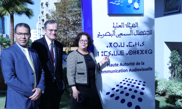 Sur invitation de la présidente de la HACA M. Roch-Olivier Maistre, président du CSA français effectue une visite de travail à Rabat les 28 et 29 novembre 2019