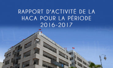 La HACA publie son rapport d’activité pour la période 2016-2017