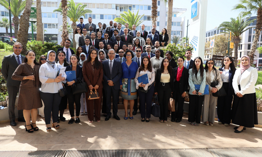 Les stagiaires de l’Académie Marocaine des Etudes Diplomatiques en visite d’information à la HACA