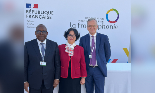 La HACA présente au XIXe Sommet de la Francophonie Villers-Cotterêts en France les  4-5 octobre 2024